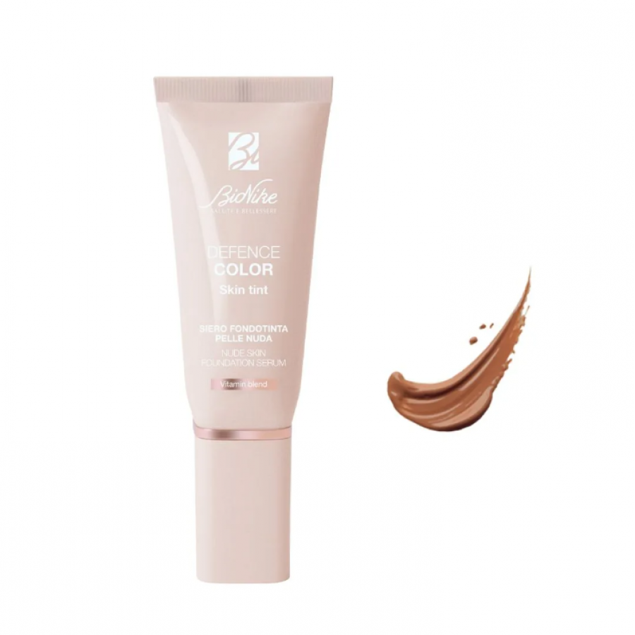 BioNike Defence Color Skin Tint N.704 Caramel – Fondotinta Siero 30ml Effetto Pelle Nuda e Idratante