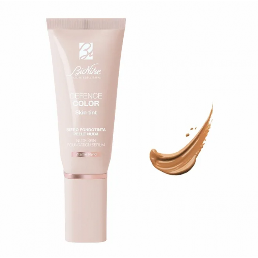 BioNike Defence Color Skin Tint N.703 Praline – Fondotinta Siero 30ml Effetto Pelle Nuda e Idratante