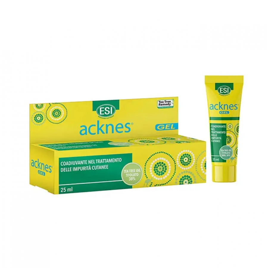 ESI Acknes - Gel di Tea Tree Oil per Acne e Brufoli, 25ml