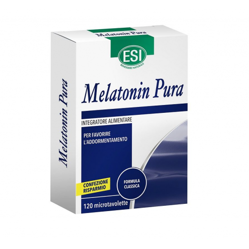ESI, Melatonin Pura, 120 Microtavolette