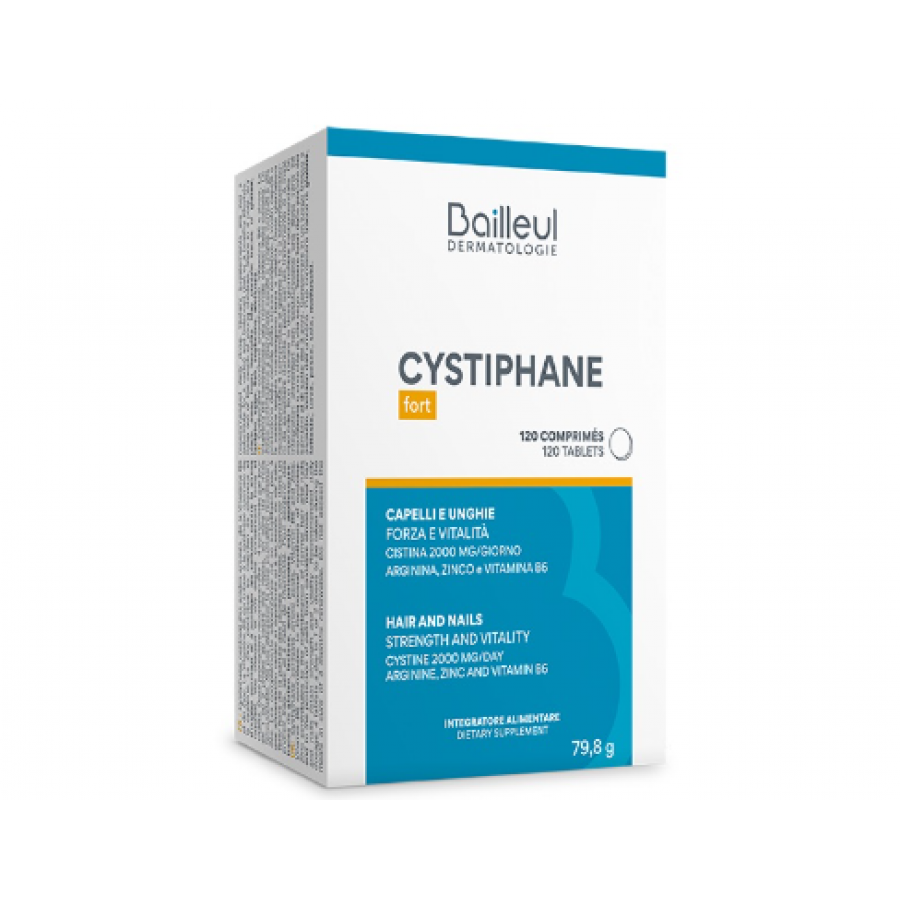 Cystiphane Biorga Integratore per Capelli e Unghie, Bailleul Laboratoires, 120 Compresse - Rinforza e Protegge