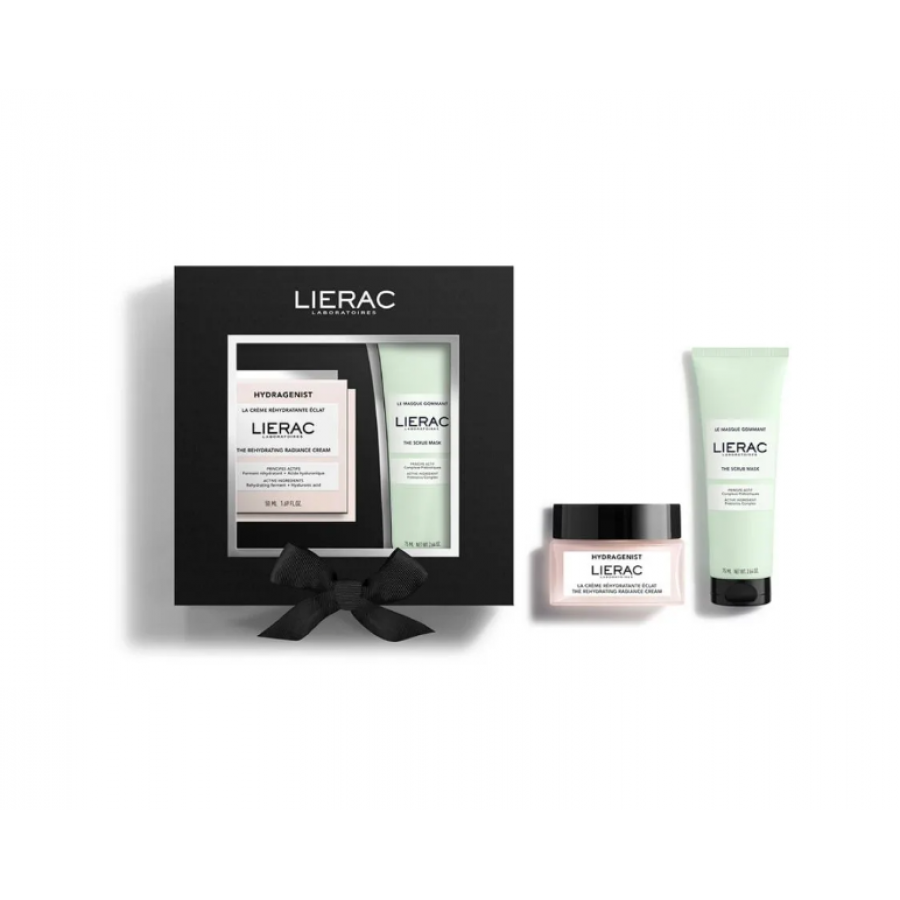 Lierac Hydragenist Cofanetto Crema Reidratante 50ml + Maschera Esfoliante 75ml