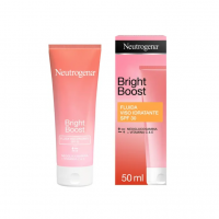 Neutrogena Bright Boost Fluido Viso Idratante con Protezione Solare Viso SPF 30, 50 ml