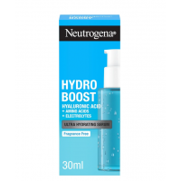 Neutrogena Hydro Boost Siero Acido Ialuronico Ultra Idratante, 30ml - Idratante pelle secca, siero leggero, pelle luminosa