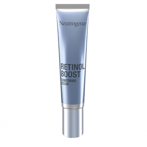 Neutrogena Retinol Boost Crema Contorno Occhi 15mL – Trattamento Anti-Età per Occhi, Riduce Rughe e Zampe di Gallina