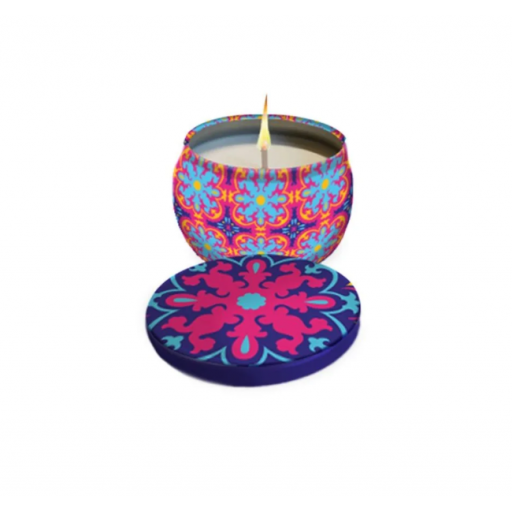 Colors Candela Profumata Citronella e Geranio, 120g, Fragranza Naturale Antizanzare