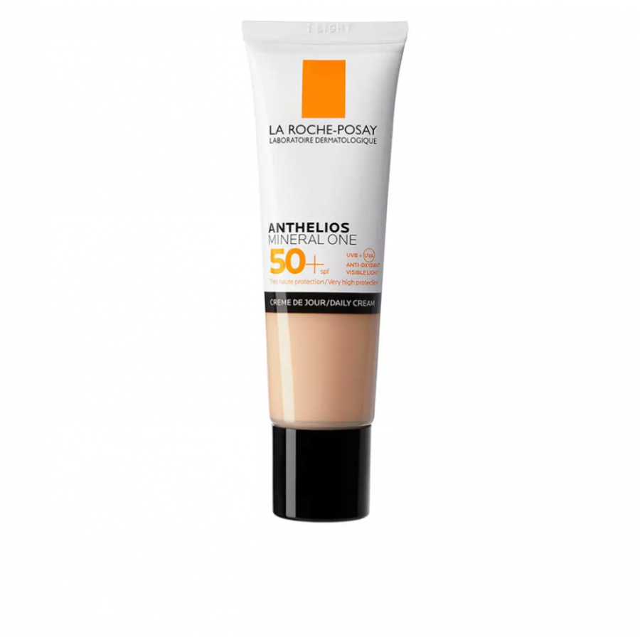 La Roche-Posay Anthelios Mineral One Crema viso Fondotinta 02 Medium con protezione solare molto alta SPF50+ filtro 100% minerale 30 ml