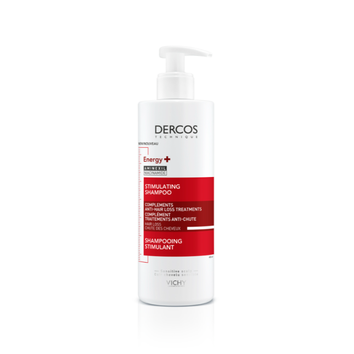 Vichy, Dercos Shampoo Energy Energizzante Anticaduta, 400 ml
