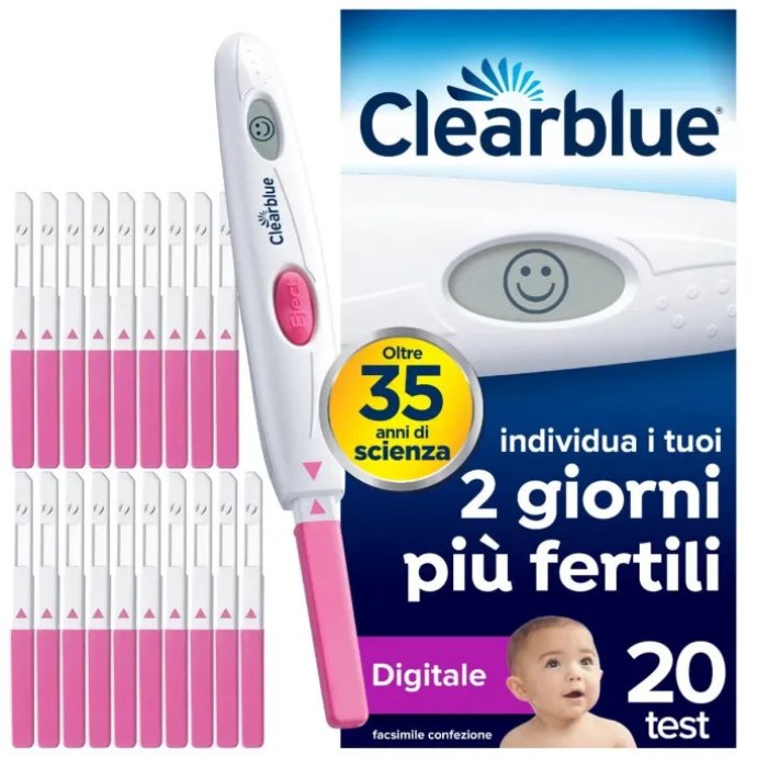 Clearblue Test Ovulazione Digitale, 20 Test