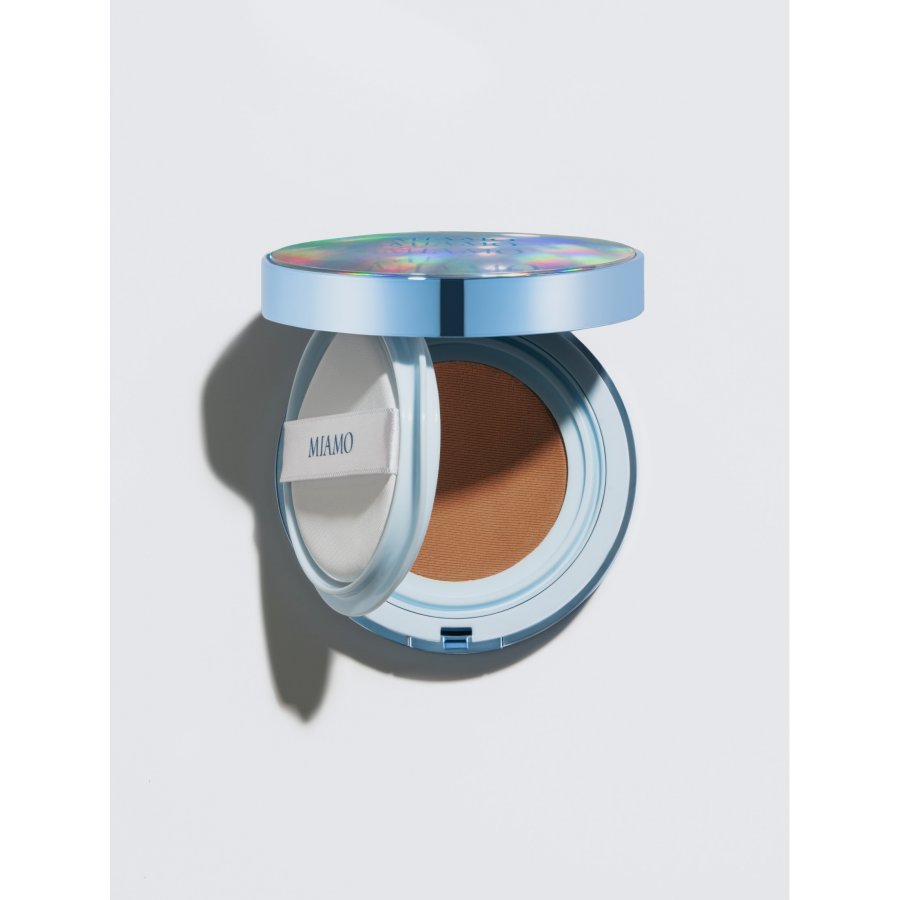 Miamo Second Skin Mesh Cushion Foundation Shade Bronze SPF 50 PA+++ - Fondotinta Cushion 11g