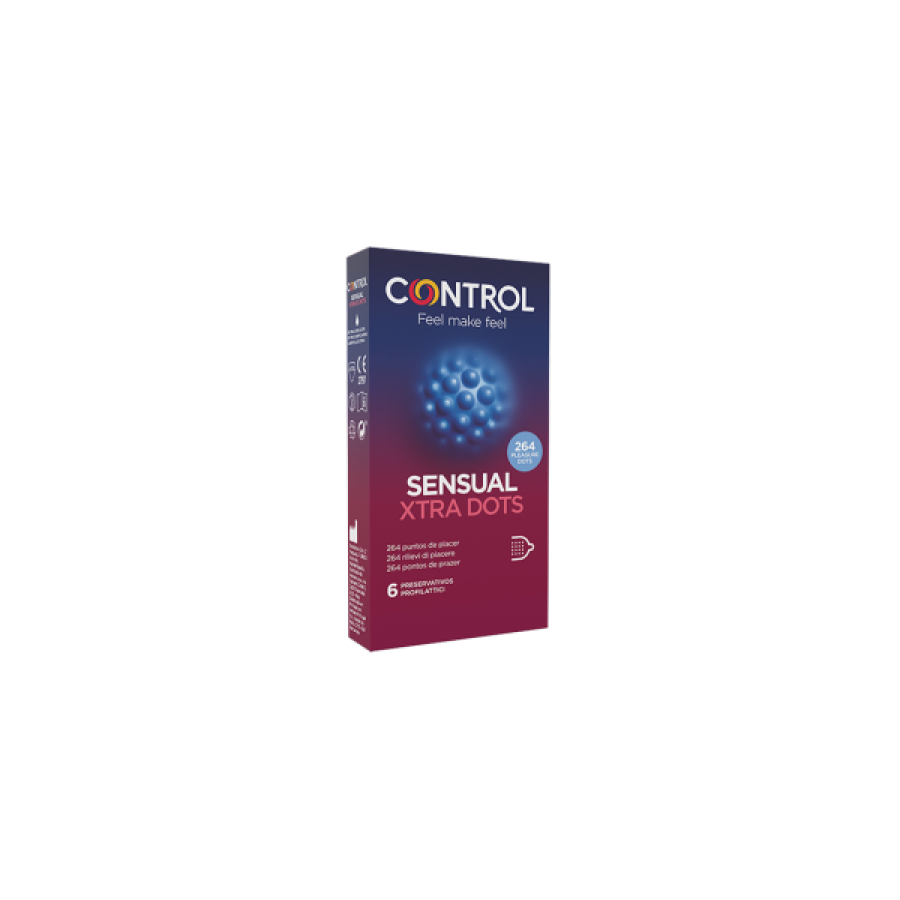 CONTROL*Sensul Xtra Dots 6pezzi