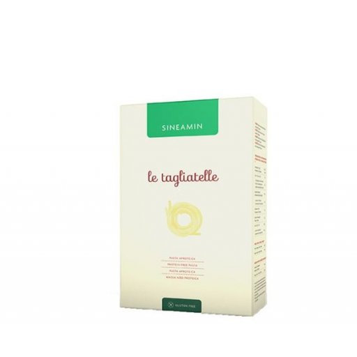 Sineamin Tagliatelle Nido 500g - Pasta senza glutine, basso contenuto di sodio e proteine