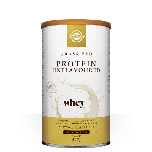 Solgar - Protein Unflavoured Polvere 377g - Integratore Proteico senza Aroma