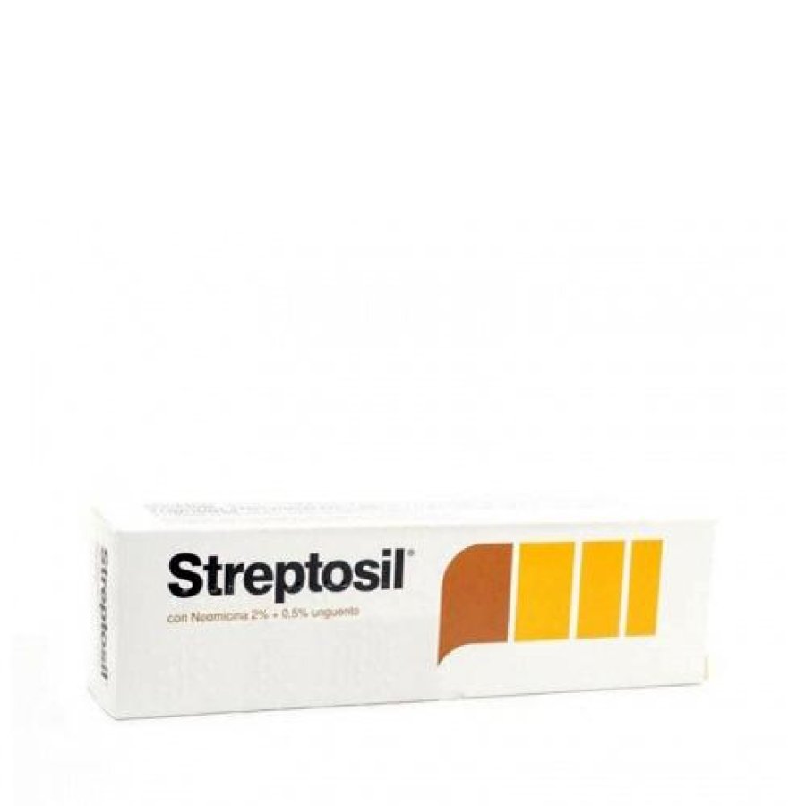 Streptosil, Neomicina 2% + 0,5% Unguento, 20 g