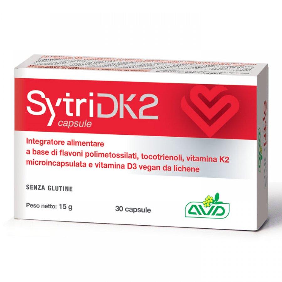 SytriDK2 - Integratore Cardiovascolare e Osseo - 30 Capsule
