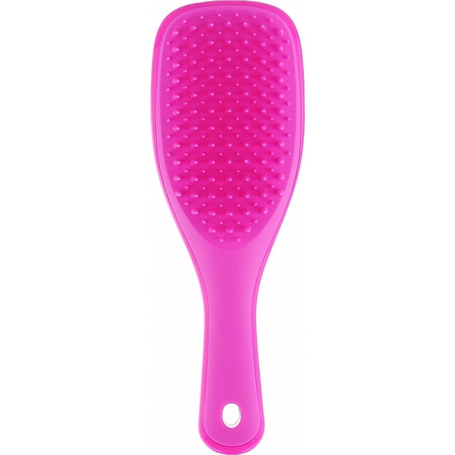 Tangle Teezer Detangler Mini Runway Pink, Spazzola Districante Compatta per Capelli Bagnati, Ergonomica e Portatile