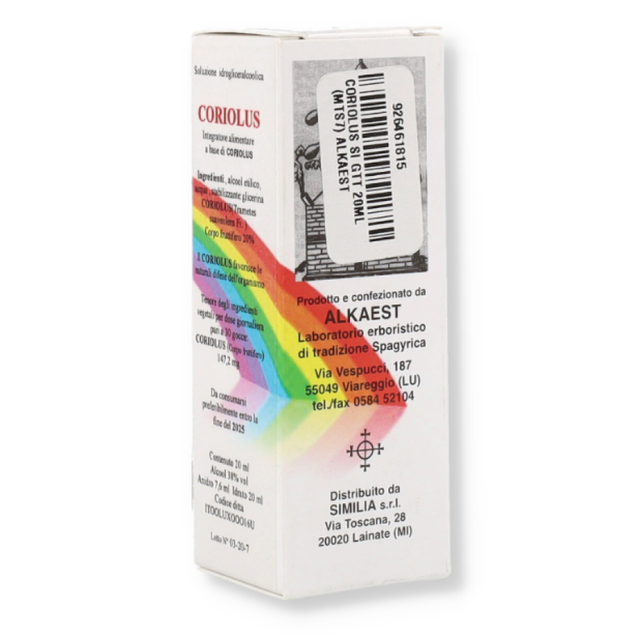 Alkaest, Coriolus Gocce MTS7, 20 ml