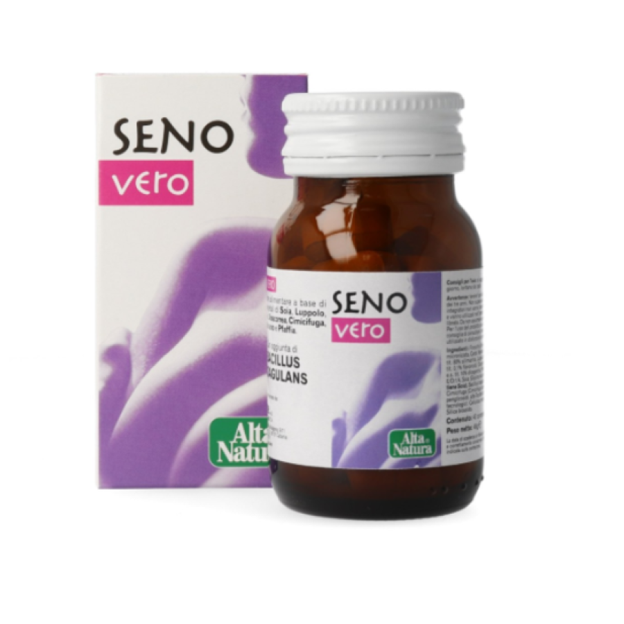Seno Vero 40 Compresse da 1,2 g - Integratore Alimentare a Base di Estratti Vegetali