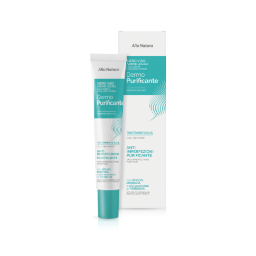 Alta Natura, Siero Viso Dermopurificante Azione Locale, 30 ml