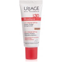 Uriage Roseliane - CC Crema SPF30 Tinta Media 40ml, Correttore Colorato per la Pelle Sensibile