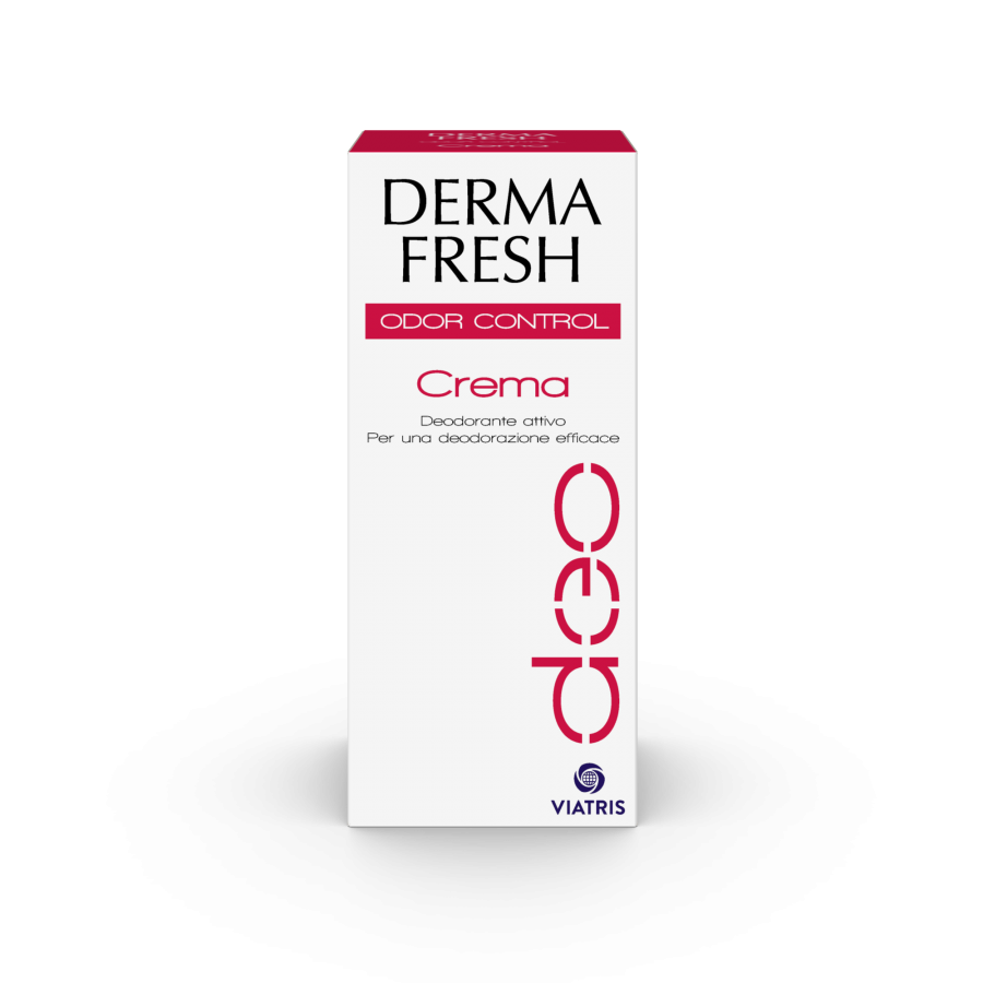 Dermafresh Odor Control Crema Deodorante Attivo 30ml - Protezione Duratura contro i Cattivi Odori