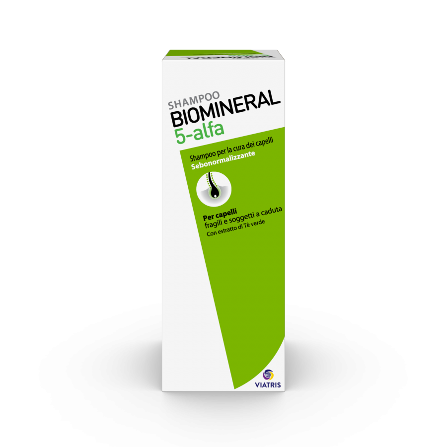 Biomineral 5-Alfa Hair Terapy Shampoo Capelli Deboli 200ml - Rinforza e Nutre i Tuoi Capelli