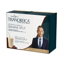 Tisanoreica Bevanda Banana Split 4x28g - Bevanda Al Gusto Di Banana Split
