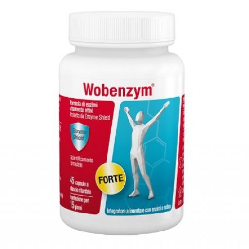 Nestlé Wobenzym 45 Capsule - Integratore Enzimatico per il Benessere Articolare