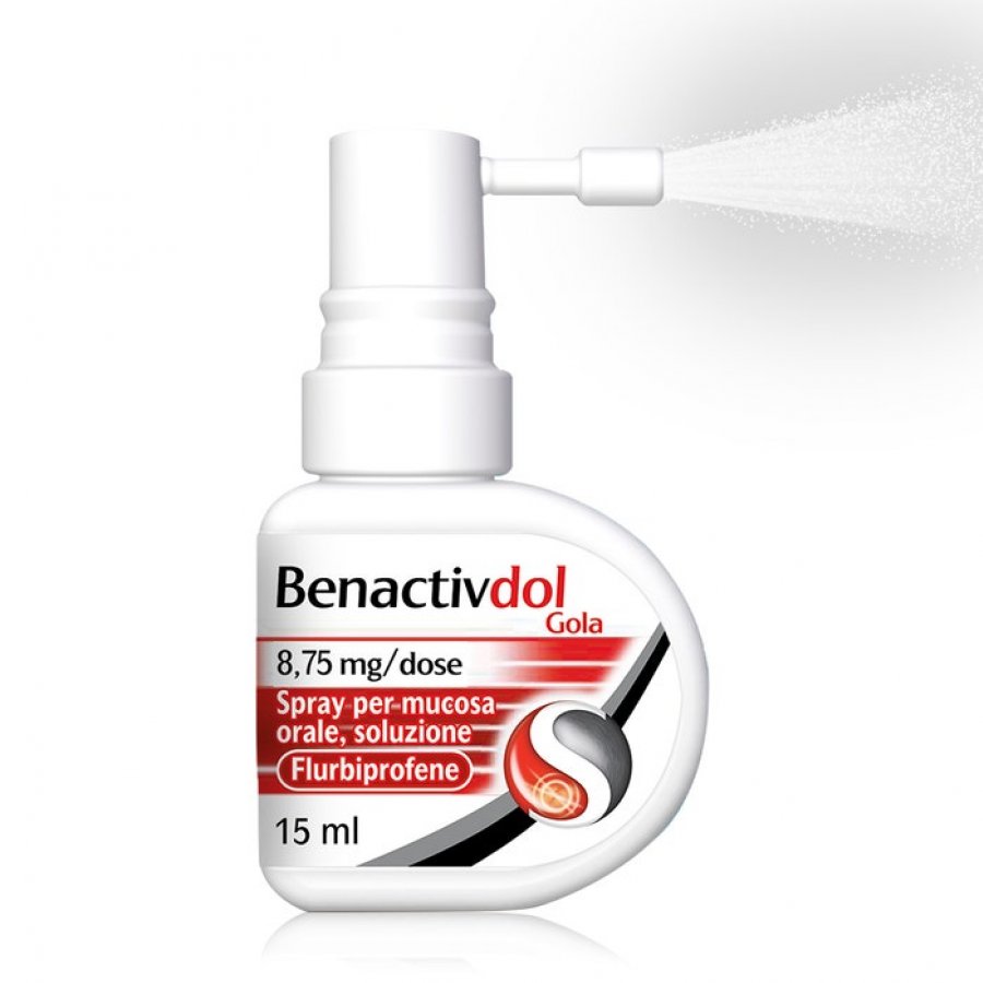 Benactivdol - Gola Spray 15 ml 8,75