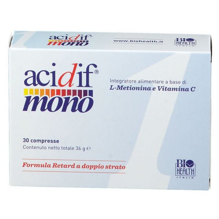Acidif Mono Integratore Alimentare 30 Compresse - Migliora la Salute Digestiva