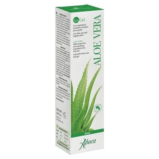 Aboca Aloe Biogel Gel all'Aloe Vera Idratante, 100 ml Aboca Aloe Biogel Gel all'Aloe Vera Idratante, 100 ml