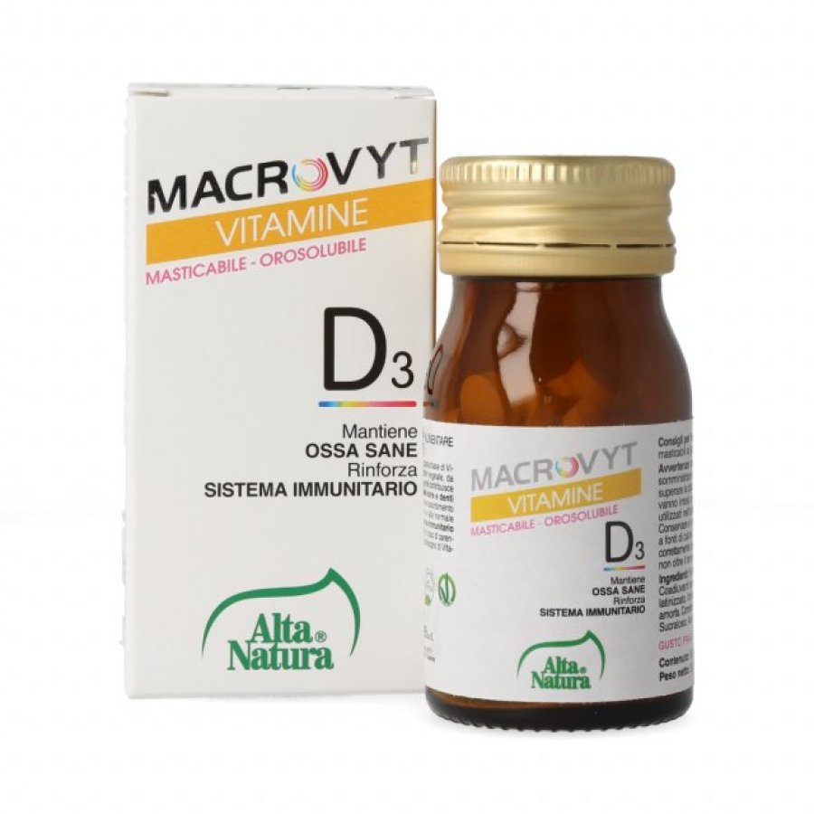 Macrovyt - Vitamina D3  60 compresse