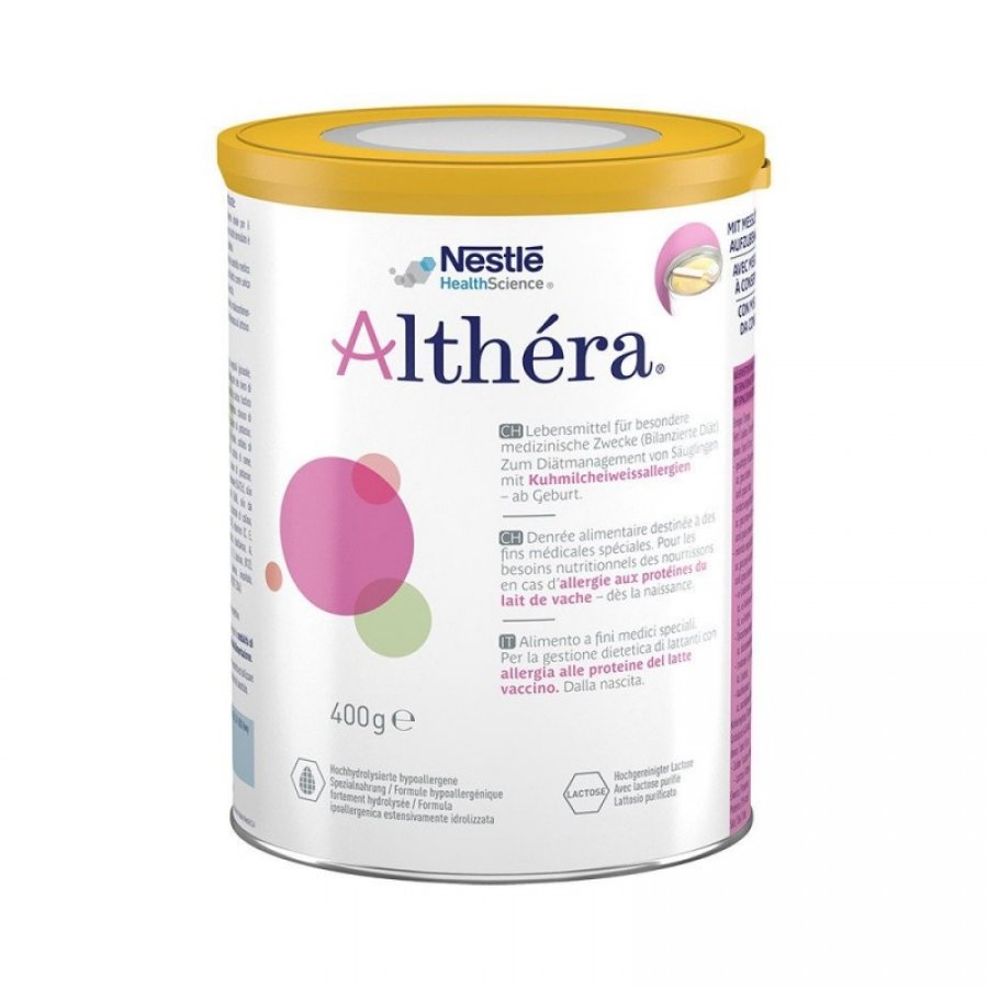 Nestlé Althera Latte in Polvere 400g - Formula Ipoallergenica per l'Alimentazione del Bambino