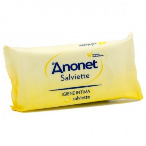 Anonet Salviette, Salviette per Igiene Intima, Confezione da 15 Pezzi