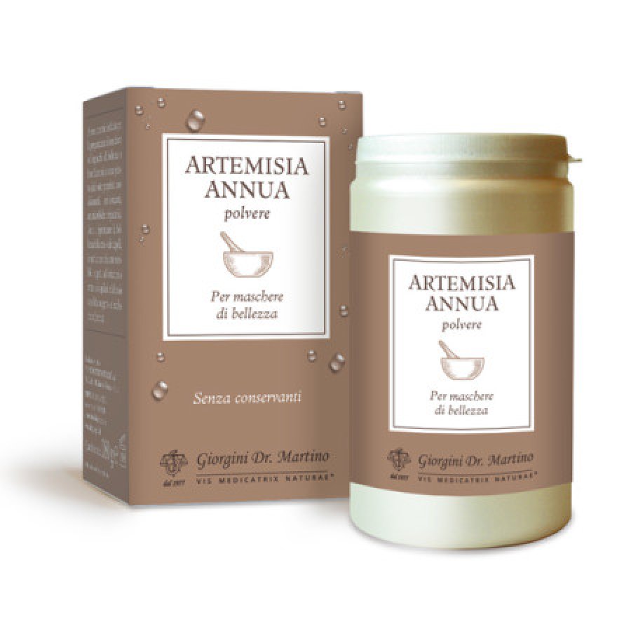 Dr. Giorgini Artemisia Annua Pura Polvere 180g - Cura della Pelle e dei Capelli con Artemisia Annua di Qualità