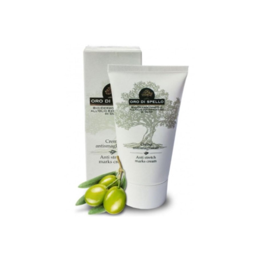 Crema Antismagliature Oro Spello 150ml – Trattamento Naturale con Olio d’Oliva Bio