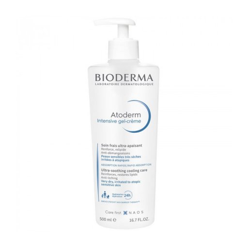 Bioderma Atoderm Intensive Gel-Crème 500ml - Idratazione Intensa per Pelle Secca e Atopica