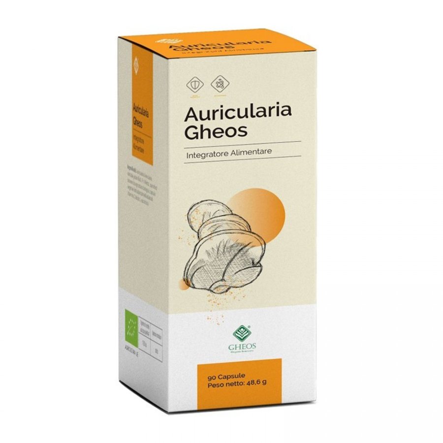 Auricularia Gheos 90 Capsule - Integratore Naturale per la Tua Salute