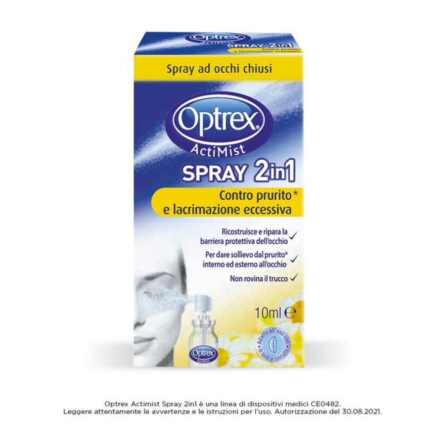 Optrex Actimist - Spray 2 in 1 Anti Prurito 10 ml