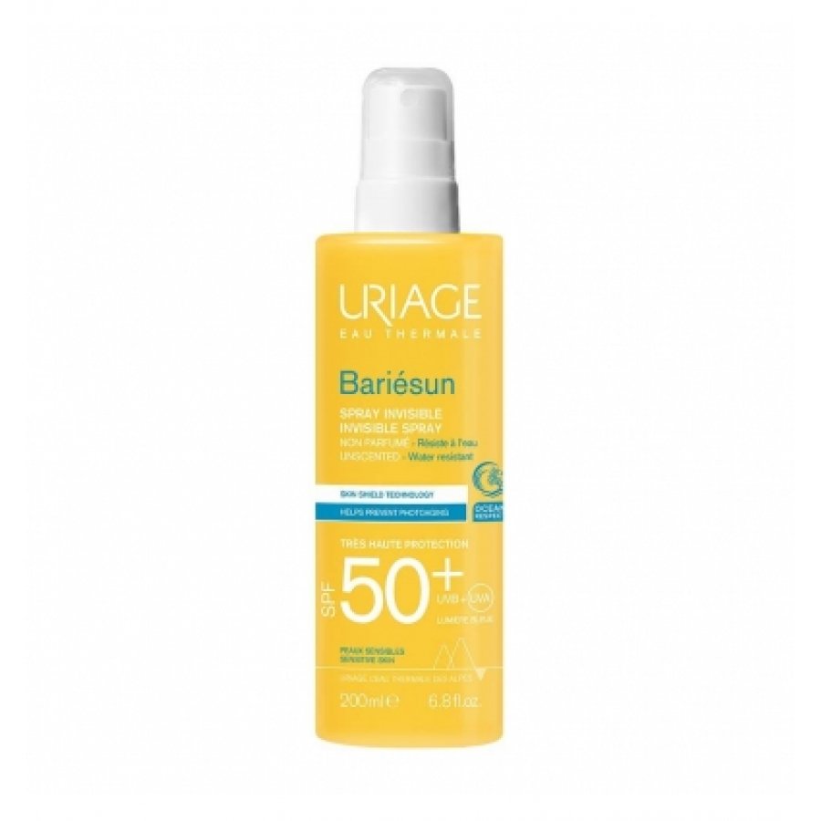 Uriage Bariésun - Spray Invisibile SPF50+ Senza Profumo Corpo 200ml