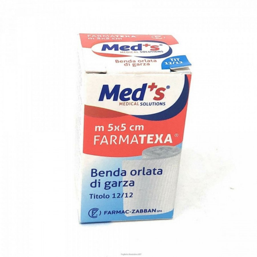 Med's Farmatexa - Benda Orlata 12/12 m 5 x 5 cm