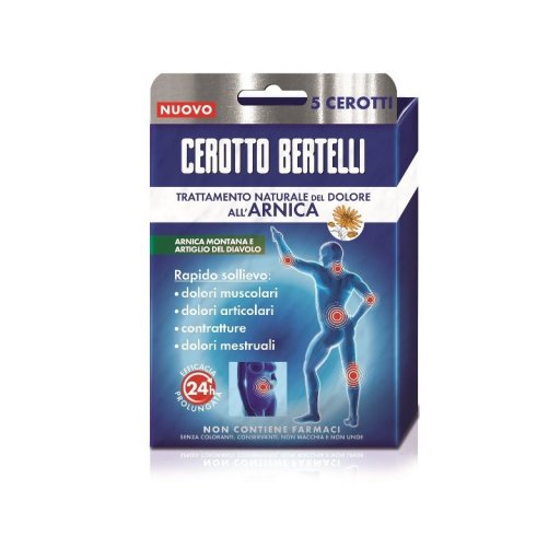 Bertelli Cerotto Arnikos 5 Pezzi