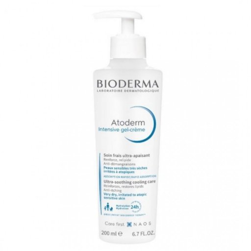 Bioderma Atoderm Intensive Gel-Crème 200ml - Idratazione Intensa per Pelle Secca e Atopica