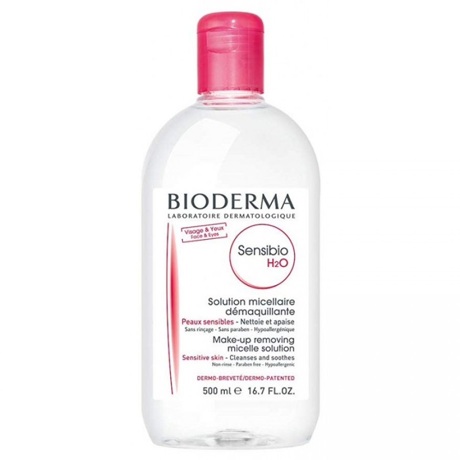 Bioderma - Sensibio H2O Detergente Micellare Lenitivo Pelli Sensibili 500 ml