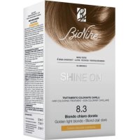 BioNike Shine On Tinta Capelli 8.3 Biondo Chiaro Dorato, Tintura Permanente BioNike Shine On Tinta Capelli 8.3 Biondo Chiaro Dorato, Tintura Permanente