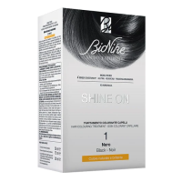 BioNike Shine On, Tintura Permanente per Capelli, 01 Nero BioNike Shine On, Tintura Permanente per Capelli, 01 Nero