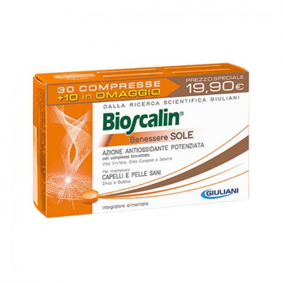 Bioscalin Sole - Integratore alimentare 30 compresse + 10 Compresse 