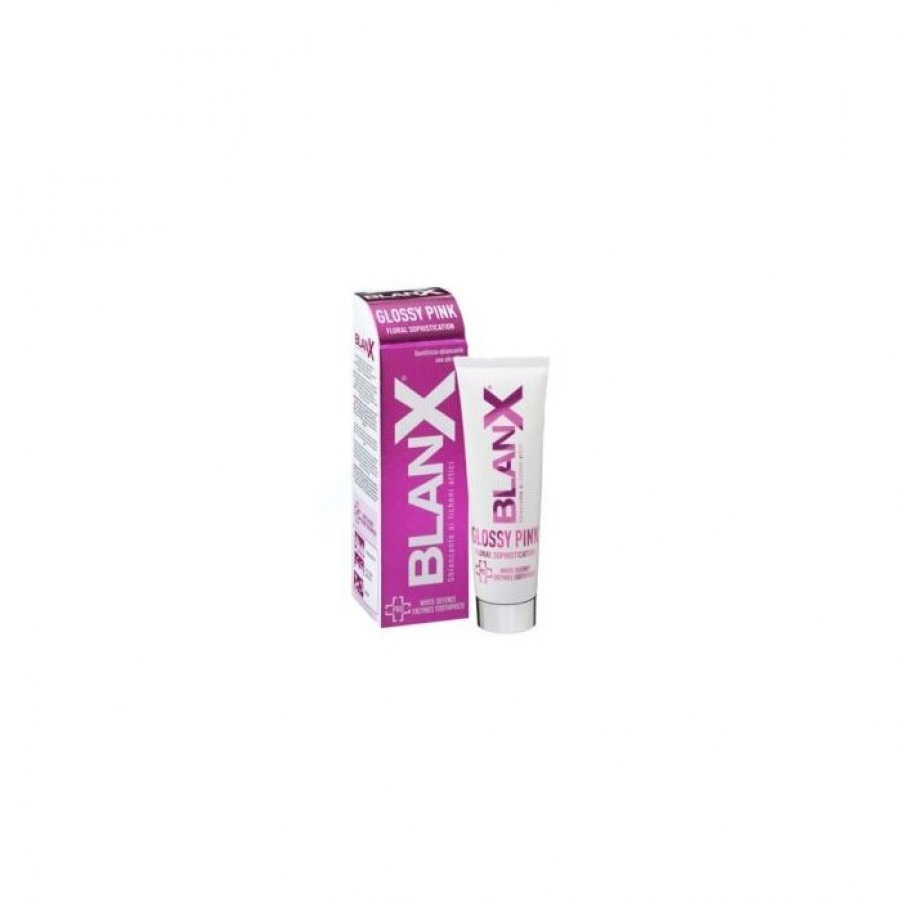 Blanx glossy pink - Dentifricio sbiancante non abrasivo 75 ml
