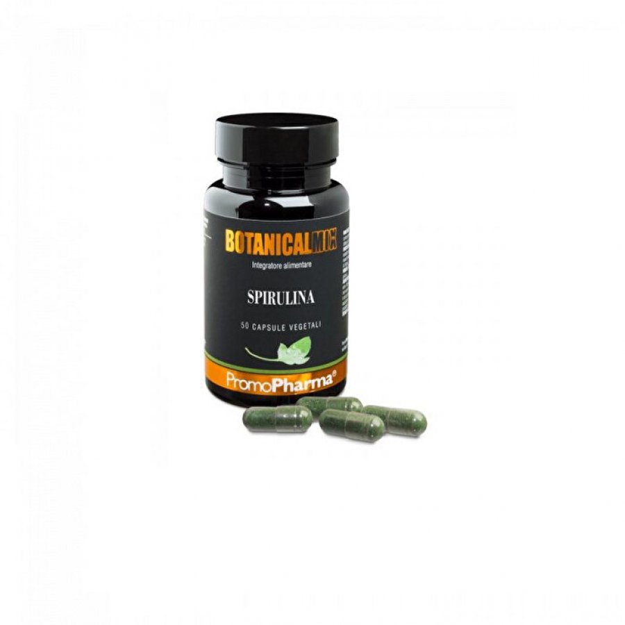 Botanical Mix - Spirulina 50 Capsule, Integratore Alimentare Naturale