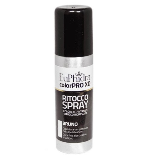 Euphidra ColorPRO XD - Colore Istantaneo Ritocco Spray Bruno, 75ml